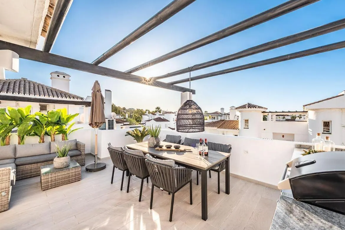 Los Naranjos New Scandinavian Style Duplex Penthouse Within Walking Distance To Puerto Banus Marbella Apartament