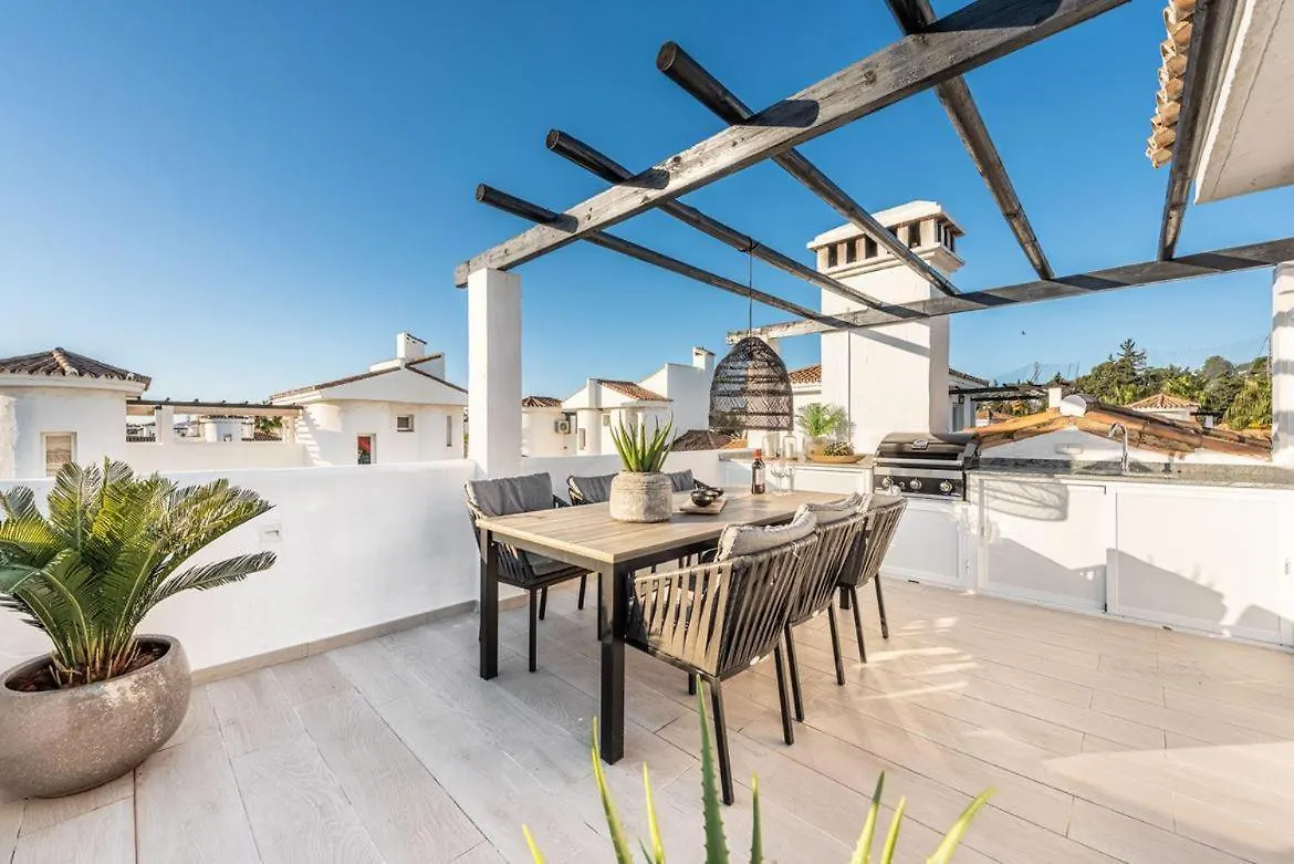 Los Naranjos New Scandinavian Style Duplex Penthouse Within Walking Distance To Puerto Banus Marbella